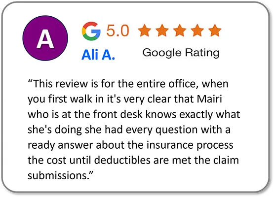 Chiropractic Virginia Beach VA Ali A Testimonial