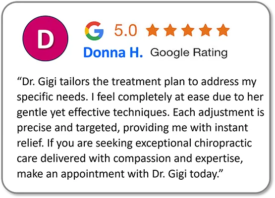Chiropractic Virginia Beach VA Donna H Testimonial