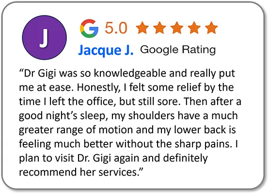 Chiropractic Virginia Beach VA Jacque J Testimonial