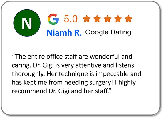 Chiropractic Virginia Beach VA Niamh R Testimonial